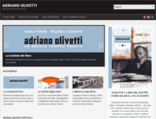 Tablet Screenshot of olivetti.beccogiallo.org