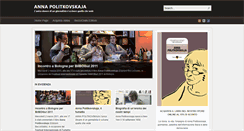 Desktop Screenshot of annapolitkovskaja.beccogiallo.net